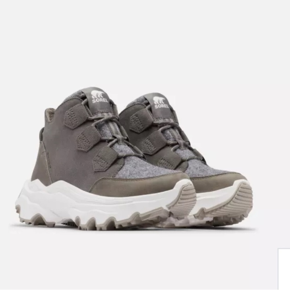 Sorel Kinetic Caribou Wool Sneaker Boot - Women Size 9.5